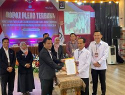 Gregorius Herkulanus Bala-Florensius Ronny Ditetapkan Sebagai Bupati dan Wakil Bupati Sintang Terpilih dalam Rapat Pleno KPU