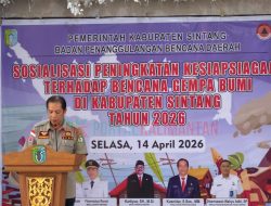 Edukasi Jadi Kunci, BPBD Sintang Dorong Masyarakat Lebih Mandiri Hadapi Bencana