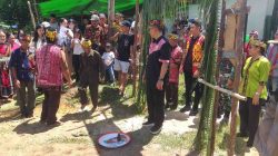Camat Tempunak Hadiri Gawai Dayak Nyelapat Taun di Dusun Lempah Restu
