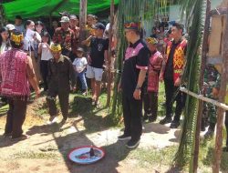 Camat Tempunak Hadiri Gawai Dayak Nyelapat Taun di Dusun Lempah Restu